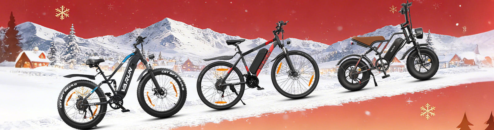 Best Christmas gift: Choose a VARUN Ebike for your child or family.