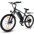 VARUN Electric Bike for Adults, 350W 20MPH Commuter Ebike with 36V Removable Battery, 24'' Electric Mountain Bike with Front Fork Suspension and Dual Disc Brakes