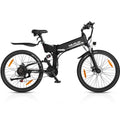 VARUN Electric Bike for Adults - Peak 500W Folding Electric Bike for Adults with 48V Anti-Theft Battery - Full Suspension Ebike for All Terrains Up to 25+MPH，60+ Miles