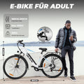 VARUN E Bike, 28 Zoll Elektrofahrrad, Herren und Damen, mit 48V 499.2Wh Akku, 250W 55NM Motor, Elektrofahrrad E-Bike mit 7-Gang-Getriebe, LCD-Display, Pedelec Stadtrad E-Bike für Trekking.