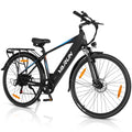 VARUN E Bike, 28 Zoll Elektrofahrrad, Herren und Damen, mit 48V 499.2Wh Akku, 250W 55NM Motor, Elektrofahrrad E-Bike mit 7-Gang-Getriebe, LCD-Display, Pedelec Stadtrad E-Bike für Trekking.