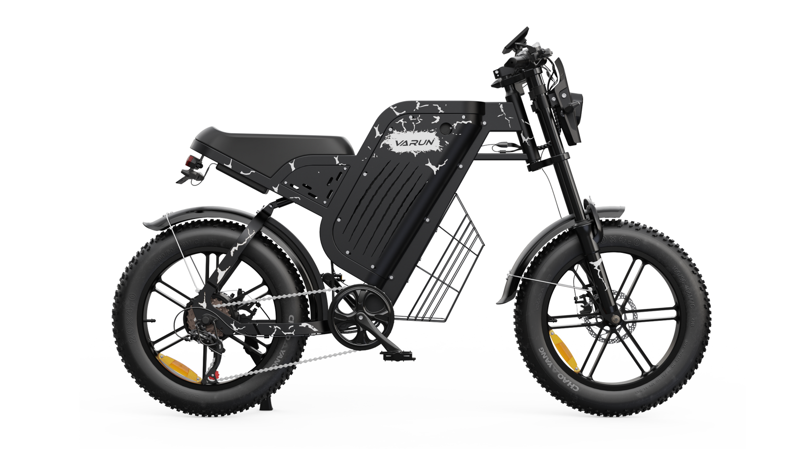 20" Fat-Tire Men's E-Bike with 48V 31.5A Battery, Up to 160 KM Range, 1000W 95Nm Motor, Full Suspension